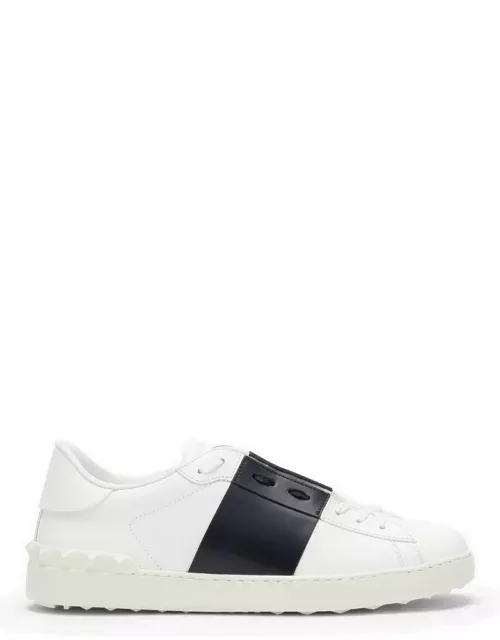 White/black Open sneaker
