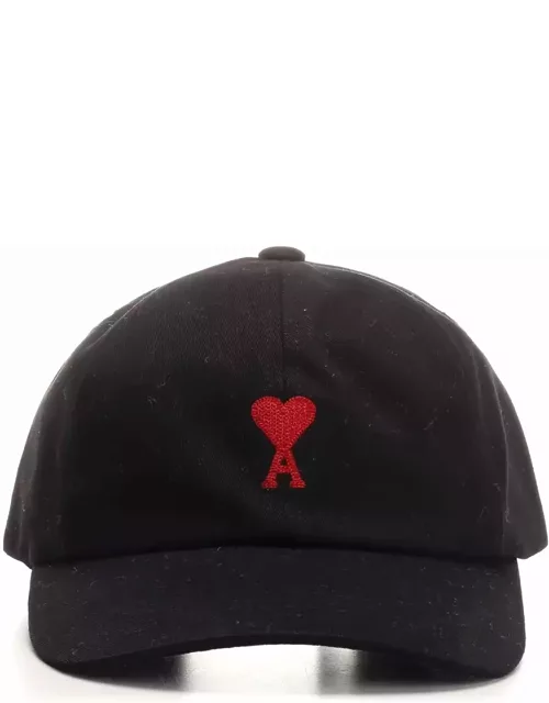 Ami Alexandre Mattiussi Black Baseball Hat