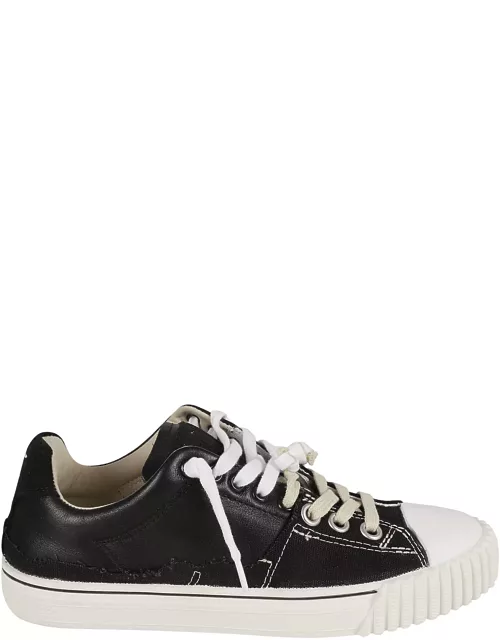 Maison Margiela New Evolution Lace-up Sneakers In Leather
