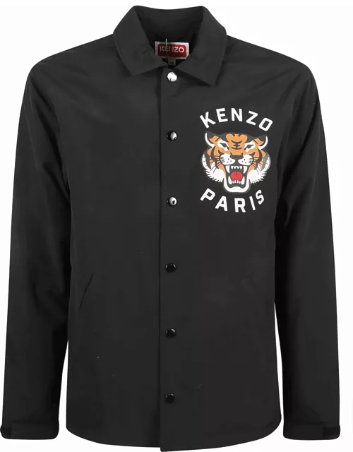 Kenzo Lucky Tiger Padded Coach Shirt