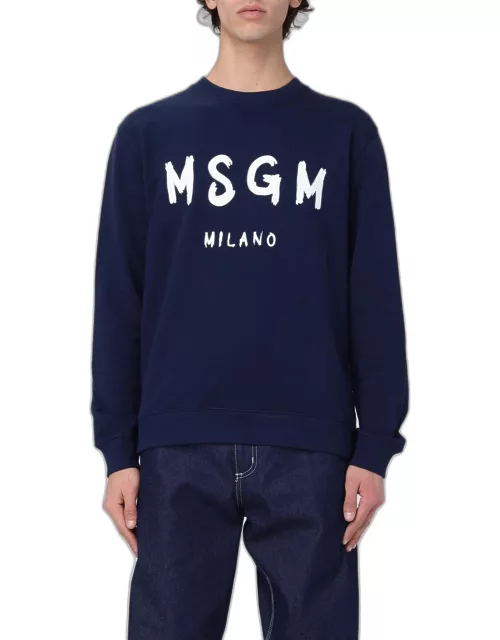 Sweatshirt MSGM Men colour Blue