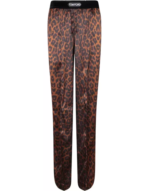 Tom Ford Leopard Pajama Trouser