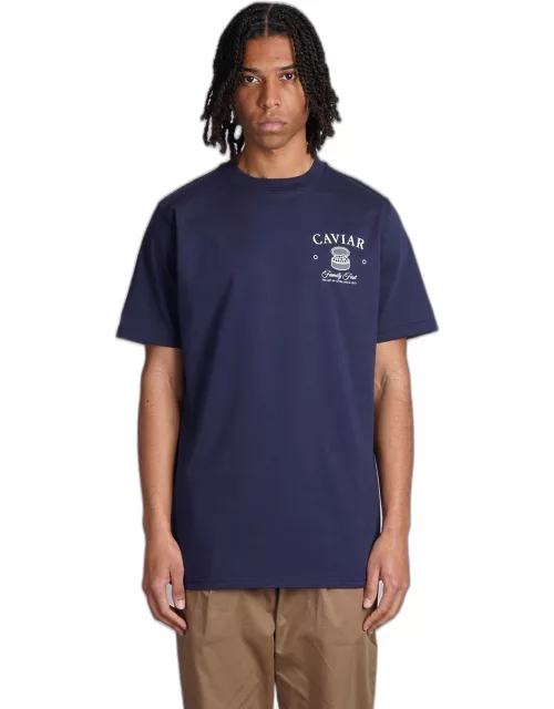 Family First Milano T-shirt In Blue Cotton
