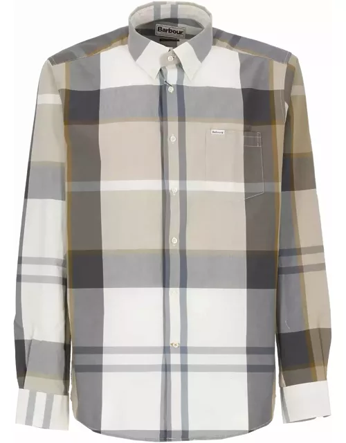 Barbour Shirt With Tartan Pattern
