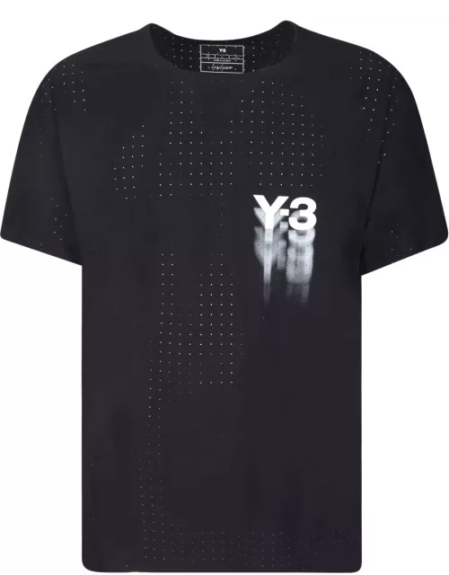 Y-3 Logo Printed Running T-shirt