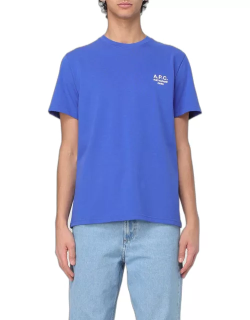 T-Shirt A.P.C. Men colour Blue