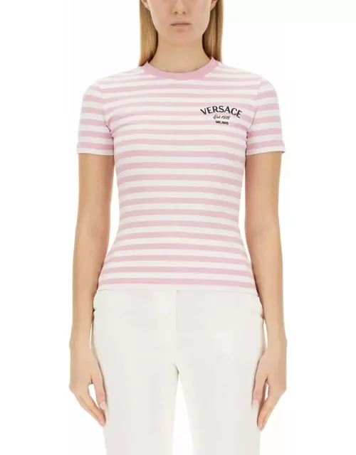 Versace Nautical Stripe T-shirt