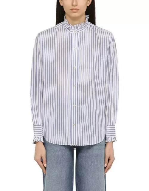 Marant Étoile Blue Striped Cotton Shirt