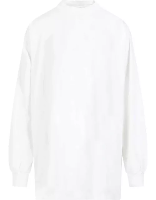 Balenciaga Logo Printed Long-sleeved Shirt