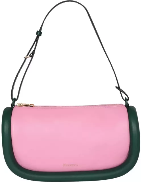 J.W. Anderson Bumper-15 Pink/green Bag