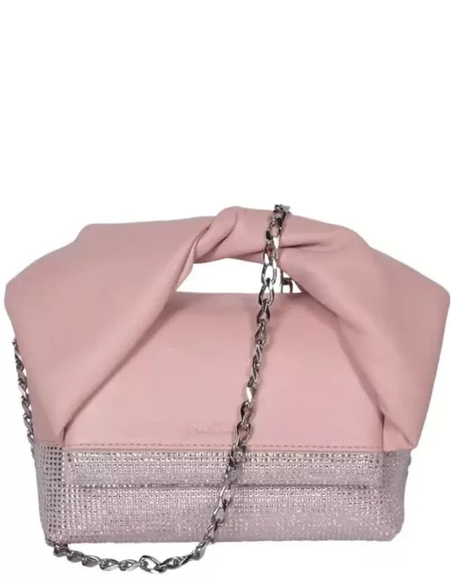 J.W. Anderson Twister Small Pink Bag