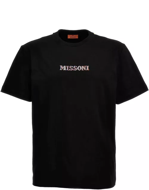 Missoni Logo Embroidery T-shirt