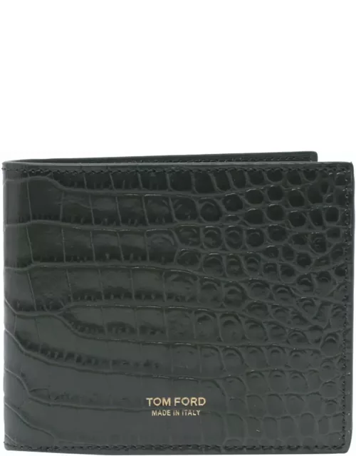 Tom Ford Croc T Line Wallet