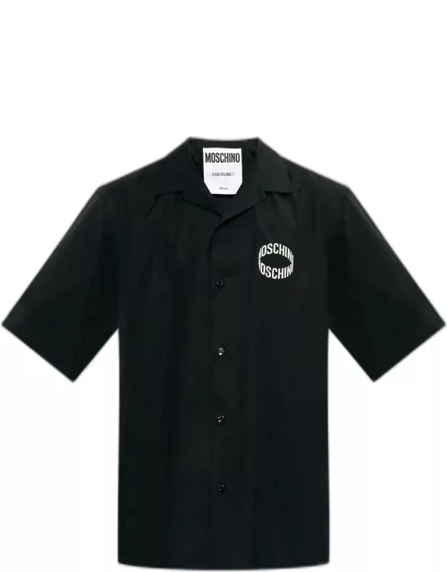 Moschino Logo Buttoned Shirt