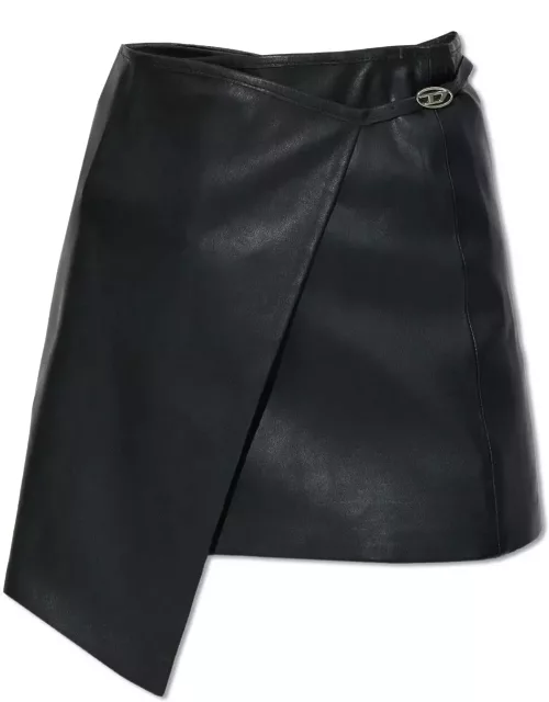 Diesel l-kesselle Leather Skirt