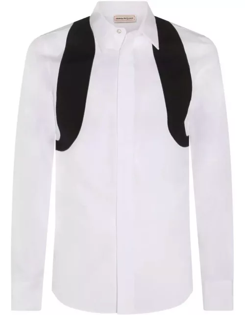Alexander McQueen Graphic Printed Long Sleeved Shirt