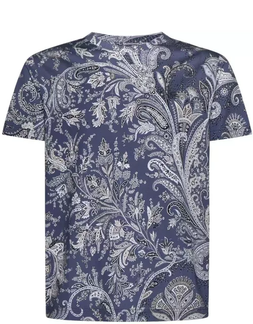 Etro Paisley-print Short-sleeved T-shirt