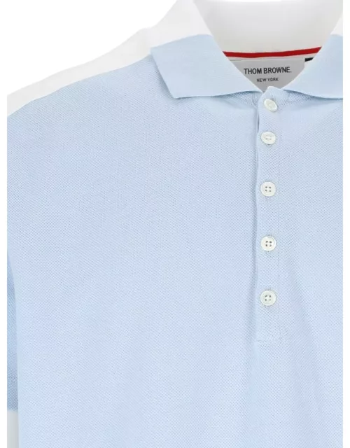 Thom Browne Color Block Polo Shirt
