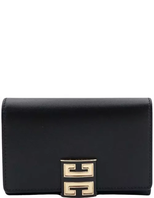 Givenchy 4g Plaque Flap Wallet