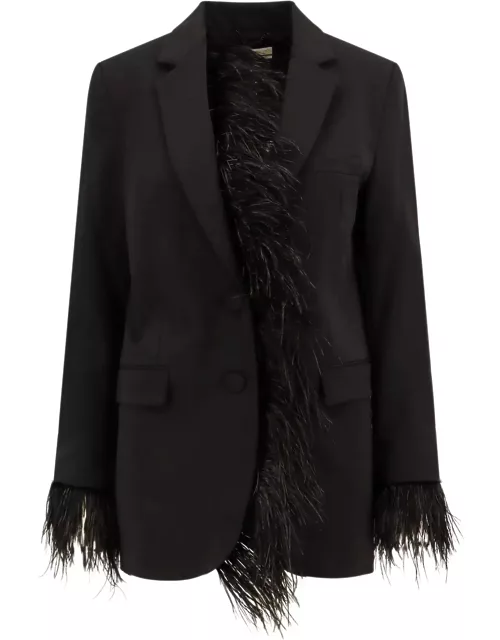 Michael Kors Blazer With Feather