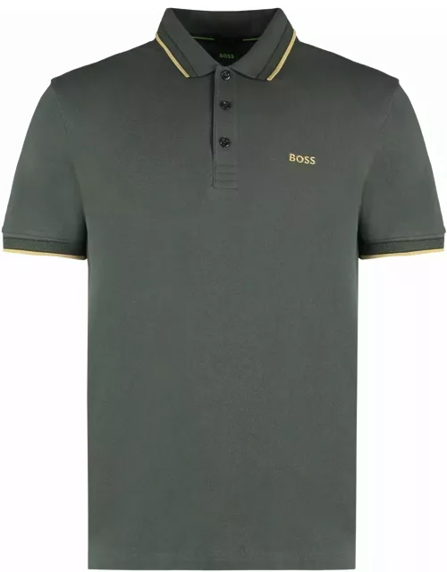 Hugo Boss Cotton-piqué Polo Shirt