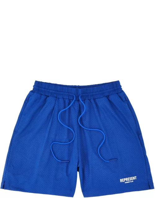 Represent Owners Club Jersey-mesh Shorts - Blue