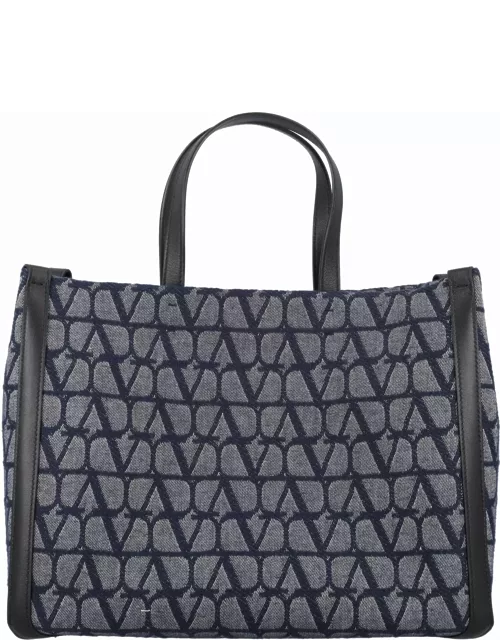 Valentino Garavani Toile Iconographe Medium Shopper Bag