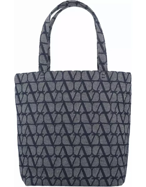 Valentino Garavani Toile Iconographe Shopping Bag