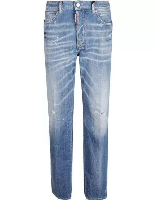 Dsquared2 Stretch-cotton Denim Jean