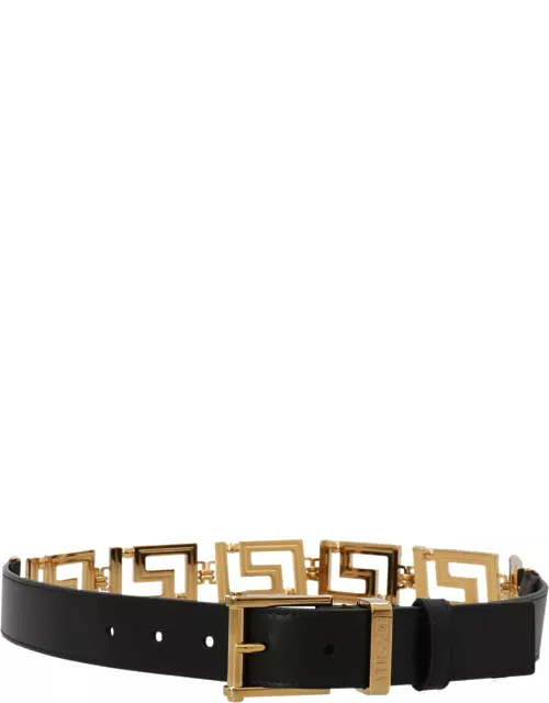Versace logo Chain Belt