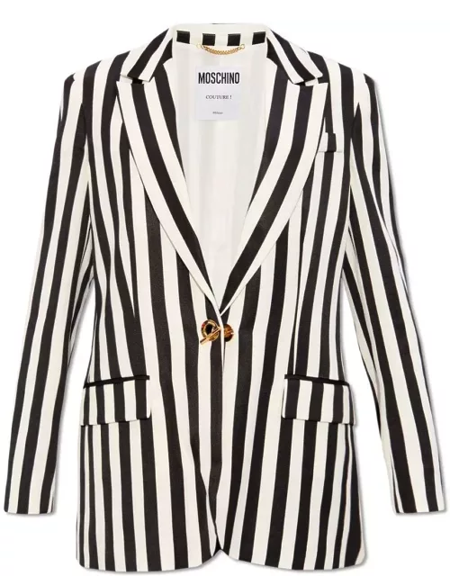 Moschino Single-breasted Striped Blazer
