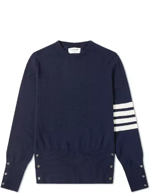 Men's Striped-Sleeve Cashmere Sweater