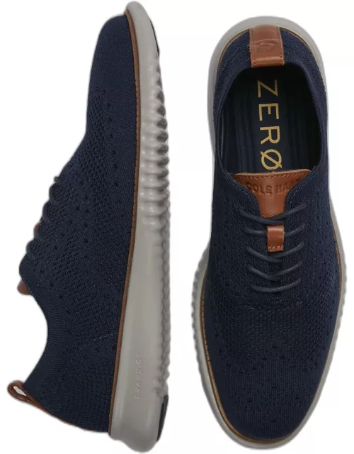 Cole Haan Men's 2.Zerogrand Stitchlite Oxford Sneakers, Blue, 9 D Width