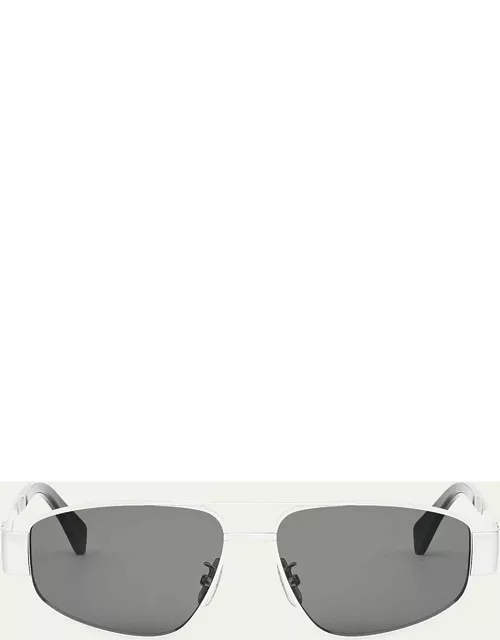 Men's Triomphe Pilot Metal Sunglasse