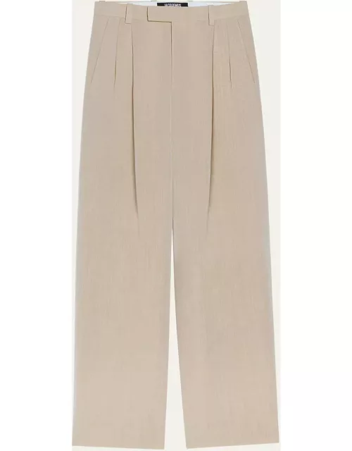 Men's Titolo Loose Pleated Pant