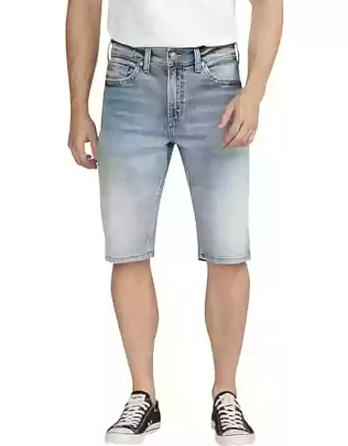 Silver Jeans Men's Grayson Classic Fit Shorts Blue