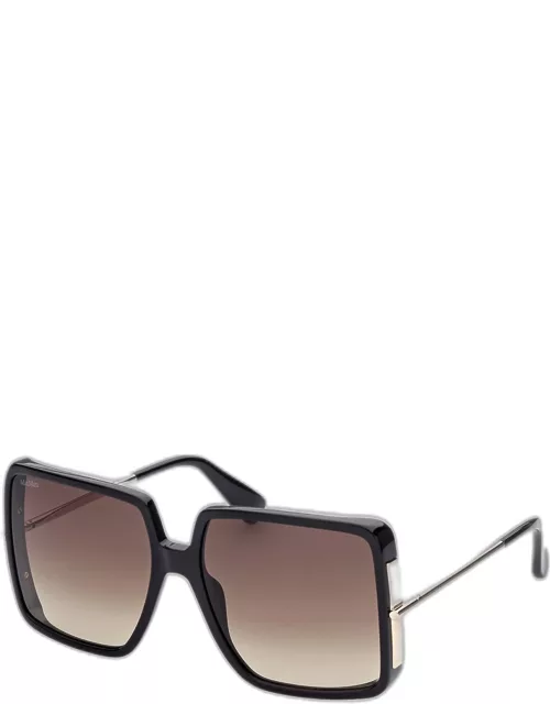 Malibu Square Acetate Sunglasse