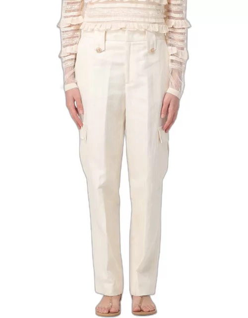 Pants TWINSET Woman color Ivory