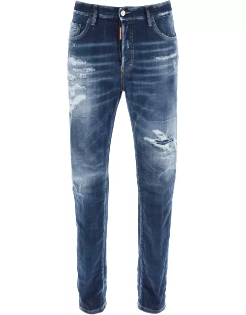 DSQUARED2 destroyed denim jeans in 642 style