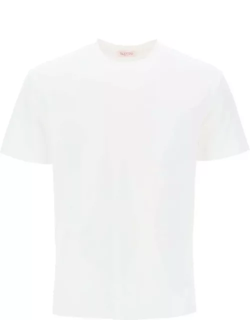 VALENTINO GARAVANI "Cotton T-shirt with V Detail"