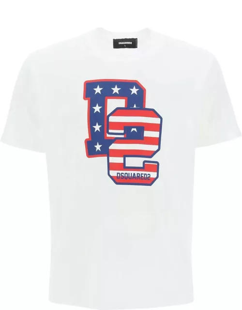 DSQUARED2 cool fit t-shirt with d2 print