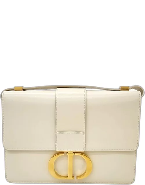 Dior Beige Leather 30 Montaigne Shoulder Bag