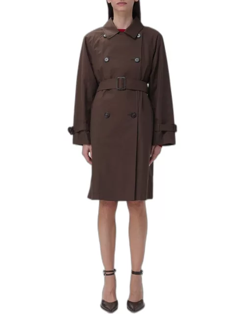 Trench Coat MAX MARA THE CUBE Woman colour Leather
