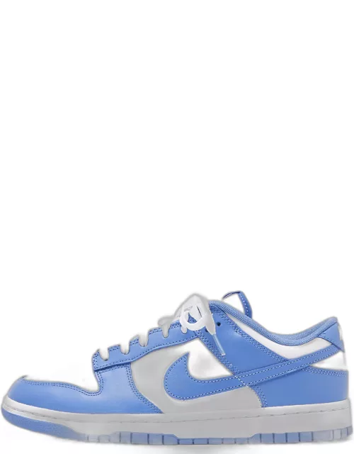 Nike Blue/White Leather Dunk Low Cools Down "Polar Blue" Sneaker