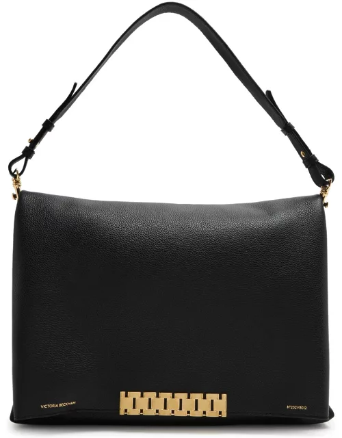Victoria Beckham Jumbo Chain Leather Shoulder bag - Black