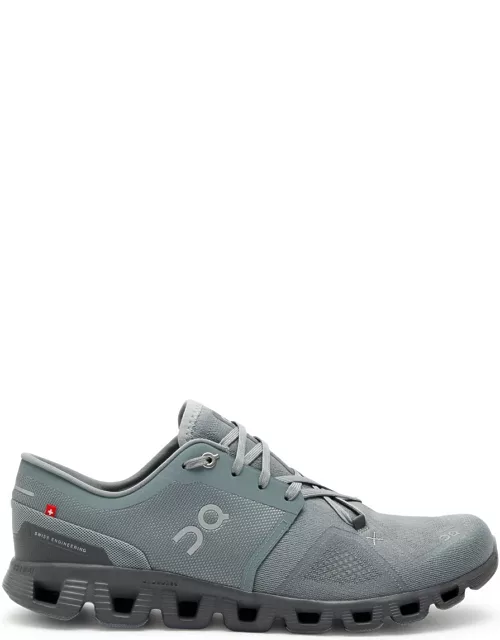 ON Cloud X 3 Mesh Sneakers - Grey - 44 (IT44 / UK10)