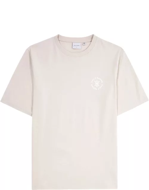 Daily Paper Circle Logo-print Cotton T-shirt - Beige