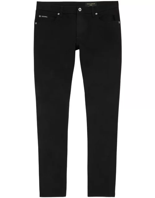 Dolce & Gabbana Slim-leg Jeans - Black - 48 (IT48 / M)