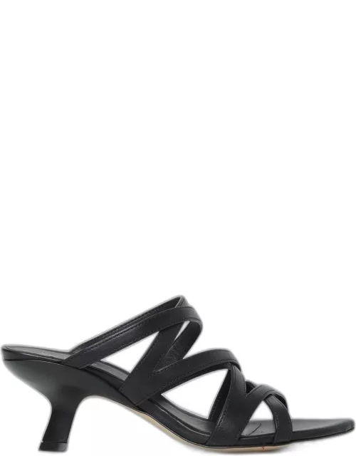 Heeled Sandals VIC MATIÉ Woman colour Black