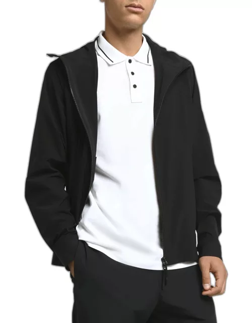 Men's Kurz Nylon Hooded Jacket
